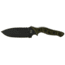 Sniper Bladeworks MAMU Fixed Blade Knife, 5.46in, 420HC Steel, Fixed Blade, OD Green Handle, Black, MAMUODGBLK