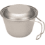 Snow Peak Deep Titanium Backpackers Cup with Lid, Titanium, One Size, E-314