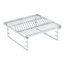 Snow Peak Fireplace Grill Bridge, 11.6x13.2x4.9in, Small, Chrome, ST-031GN
