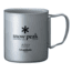 USED Snow Peak Titanium Double Wall Mug 450, MG-053R, EDEMO1