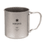 Snow Peak Titanium Single Wall Cup Mug, 450, MG-143