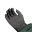 Snowbee Neoprene Gloves w/ Flip Tips, 2.5mm, Dark Green/Black, Large, 13122-L