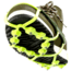 Snowline Hexa Spikes, Black, Small, SNG5UEI001S