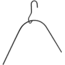 SnugPak Liner/Bivvi Hanger, Single Curved, Black, 90030