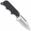 SOG Specialty Knives &amp; Tools Instinct Mini Fixed Blade Knife, 1.9in, 5Cr15MoV Blade, Clip Point, Black, Silver, Stainless Steel and G10 Handle, Silver, SOG-NB1002-CP