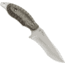 SOG Specialty Knives &amp; Tools Kiku 4 Inch Dual Direction Satin Fixed Blade Knife w/ Micarta Handle and Kydex Sheath, Silver, KU-2022