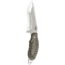 SOG Specialty Knives &amp; Tools Kiku 4 Inch Dual Direction Satin Fixed Blade Knife w/ Micarta Handle and Kydex Sheath, Silver, KU-2022