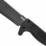 SOG Specialty Knives &amp; Tools SOGFari Machete Fixed Blade Knife, 10in, 3Cr13 Blade, Tanto, Black, Kraton Handle, Black, SOG-MC04-N