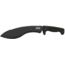 SOG Specialty Knives &amp; Tools SOGFari Machete Fixed Blade Knife, 12in, 3Cr13 Blade, Drop Point/Saw, Black, Kraton Handle, Black/Black, SOG-MC11-N