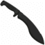 SOG Specialty Knives &amp; Tools SOGFari Machete Fixed Blade Knife, 12in, 3Cr13 Blade, Drop Point/Saw, Black, Kraton Handle, Black/Black, SOG-MC11-N