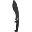SOG Specialty Knives &amp; Tools SOGFari Machete Fixed Blade Knife, 12in, 3Cr13 Blade, Drop Point/Saw, Black, Kraton Handle, Black/Black, SOG-MC11-N