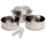 Solo Stove 3 Pot Set, Stainless Steel, Small, SS3PS