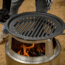 Solo Stove Bonfire Cast Iron Grill Top and Hub, Stainless Steel, Cast Iron Black, Medium, SSBON-COOKING-BUNDLE