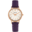 Sophie And Freda Berlin Leather-Band Watch, Purple, One Size, SAFSF4805