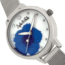 Sophie And Freda Raleigh Mother-Of-Pearl Bracelet Watch w/Swarovski Crystals, Blue, One Size, SAFSF5702