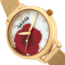 Sophie And Freda Raleigh Mother-Of-Pearl Bracelet Watch w/Swarovski Crystals, Red, One Size, SAFSF5703