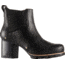 Sorel Addington Chelsea Leather Casual Boot - Women's-Black/Kettle-Medium-8
