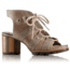 Sorel Addington Sandal - Women's-Pebble/Silver Sage-Medium-11