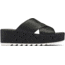 Sorel Cameron Flatform Mule Wedge Sandals Leather- Women's, Black/Sea Salt, 9.5 US, 1997951-010-9.5