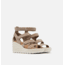 Sorel Cameron Wedge Multistrap Sandals - Womens, Omega Taupe/Sea Salt, 9 US, 1999201-264-9
