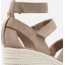 Sorel Cameron Wedge Multistrap Sandals - Womens, Omega Taupe/Sea Salt, 9 US, 1999201-264-9