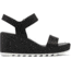 Sorel Cameron Wedge Sandal - Women's, Black, 8.5 US, 1943671-010-8.5