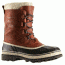 Sorel Caribou Wool Boot - Men's, Tobacco, 12, 1308781256-12