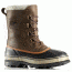 Sorel Caribou Wool Winter Boot - Men's-Olive Brown/Ginger-Medium-9.5 US