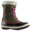 Sorel Carnival Winter Boot - Women's-Peatmoss/Red Plum-Medium-9.5 US