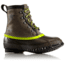 Sorel Cheyanne Short Casual Boot, Youth, Major/Acid Green, 7 US, 1796061245-7
