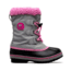 Sorel Childrens Yoot Pac Nylon Boot, Chrome Grey, Or, 8, 1638022061-8