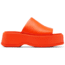 Sorel Dayspring Slide Sandal - Womens, Optimized Orange/Optimized Orange, 9.5, 2069741-862-9.5