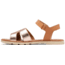 Sorel Ella III Ankle Strap - Womens, Honest Beige/Honey White, 7.5, 2076821-246-7.5