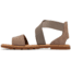 Sorel Ella III Sandal - Womens, Ash Brown/Gum 2, 6.5, 2069701-240-6.5