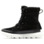 Sorel Explorer II Joan Cozy Boot - Womens, Black, Tea Light, 7, 1959361-011-7
