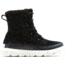 Sorel Explorer II Joan Cozy Boot - Womens, Black, Tea Light, 8.5, 1959361-011-8.5