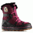 Sorel Glacy Explorer Shortie Winter Boot - Women's-Vino-Medium-8.5 US