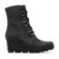Sorel Joan Of Arctic Wedge II Boot - Womens, Black, 12 US, 1808561010-12