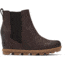 Sorel Joan Of Arctic Wedge II Chelsea Bootie - Womens, Blackened Brown, 5 US, 1921591205-5