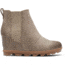 Sorel Joan Of Arctic Wedge II Chelsea Bootie - Womens, Khaki II, 10.5 US, 1921591297-10.5