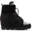 Sorel Joan Of Arctic Wedge II Cozy - Women's, Black, 7, 1870241010-7