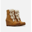 Sorel Joan Of Arctic Wedge II Shearling Boots - Women's, Camel Brown, 9.5, 1808581224-9.5