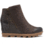Sorel Joan Of Arctic Wedge II Zip Bootie - Womens, Blackened Brown, 10 US, 1920921205-10