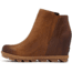 Sorel Joan Of Arctic Wedge II Zip Bootie - Womens, Velvet Tan, 10 US, 1920921242-10