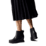 Sorel Joan Of Arctic Wedge III Chelsea Bootie - Womens, Black, Sea Salt, 11, 1951131010-11