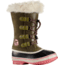 Sorel Joan Of Arctic Winter Boot - Youth-Nori/Winter Rose-5 Youth