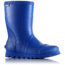 Sorel Joan Rain Short Rubber Boot, Womens, Blue Macaw/Hot Coral, 9.5 US, 1717601409-9.5