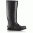Sorel Joan Rain Tall Rubber Boot, Women's, Black/Sea Salt, 9.5 US, 1757551010-9.5