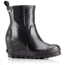 Sorel Joan Rain Wedge Chelsea Boot - Women's, Black, Sea Salt, 12, 1749241010-12