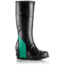 Sorel Joan Rain Wedge Tall Rubber Boot - Women's-Black/Bright Emerald-Medium-8